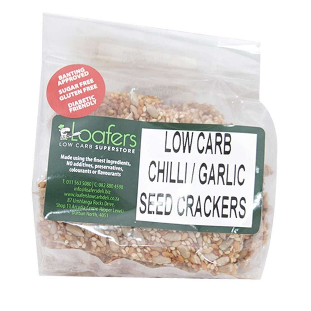 Assorted Low Carb Seed Crackers - Savoury