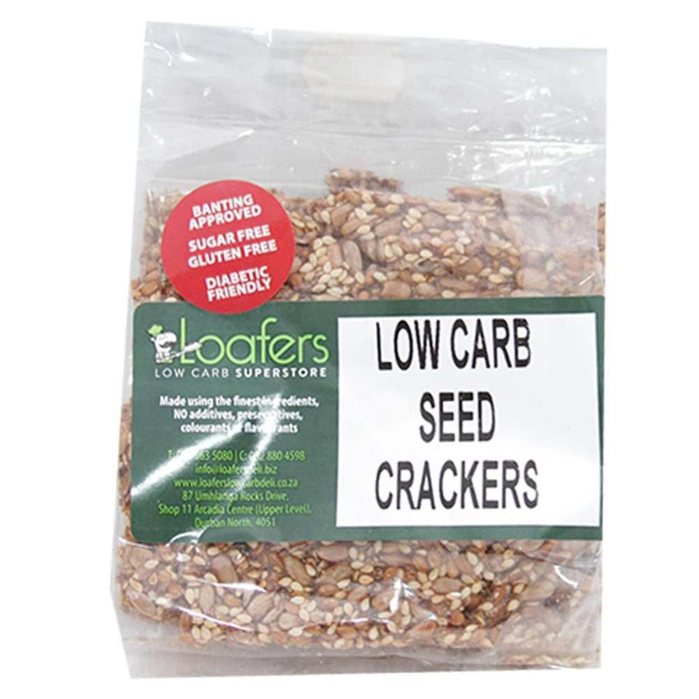 Assorted Low Carb Seed Crackers - Savoury