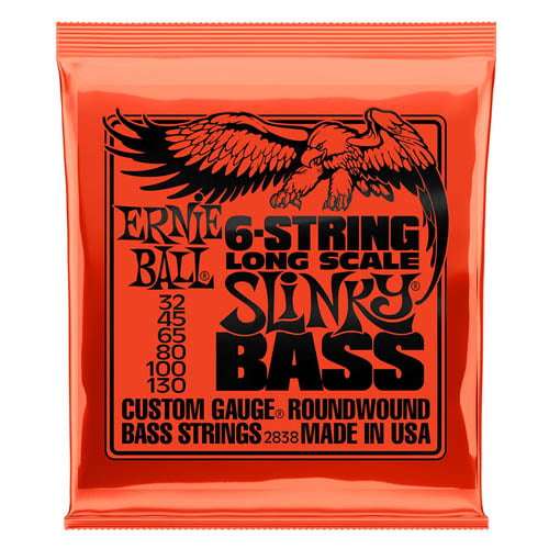 Ernie Ball 6-String Long Scale Slinky Bass Strings