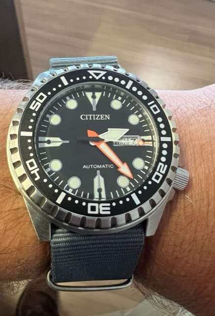 24mm Nato Watch Strap Grey