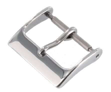 Watch Buckle Polished Stainless Steel - WB100 - 16mm