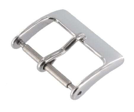 Watch Buckle Polished Stainless Steel - WB100 - 16mm