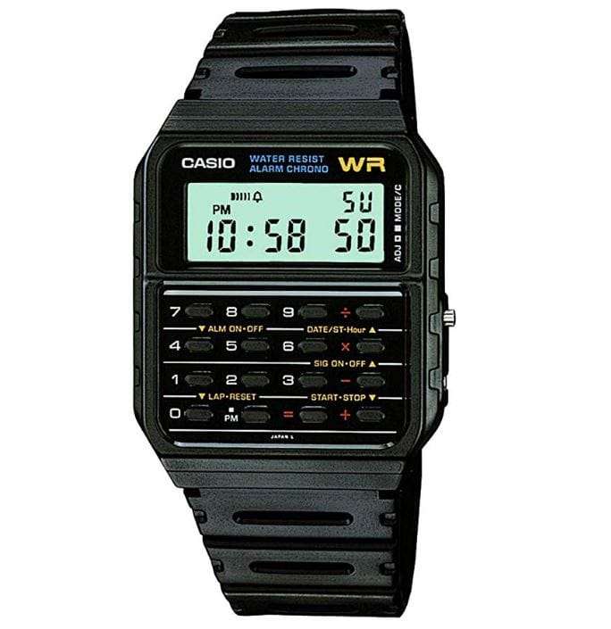 Casio CA53W-1 Calculator Watch
