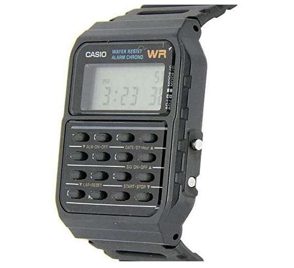 Casio Databank CA-53W-1 Calculator Watch
