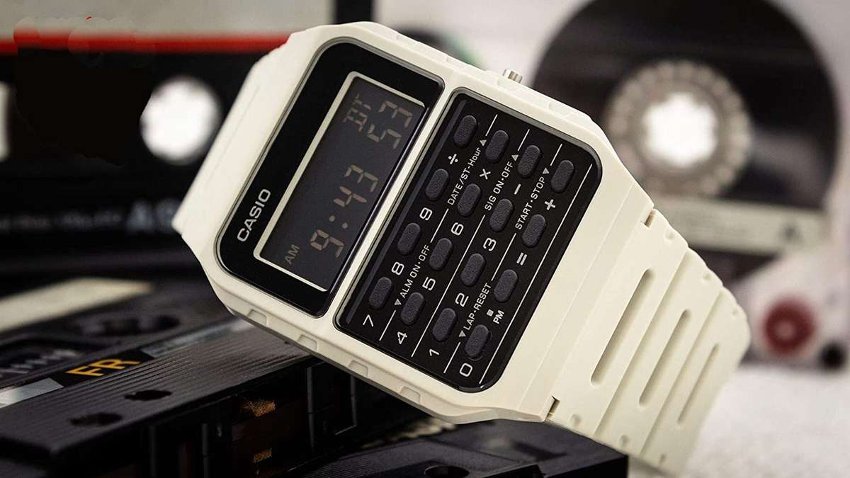Casio Databank CA-53WF-8BCF Calculator Watch