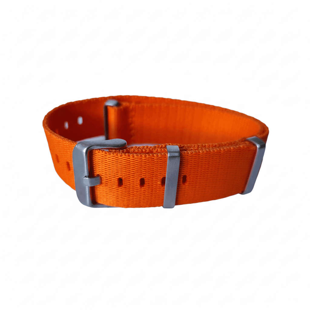 22mm Seat Belt Nato Watch Strap Orange