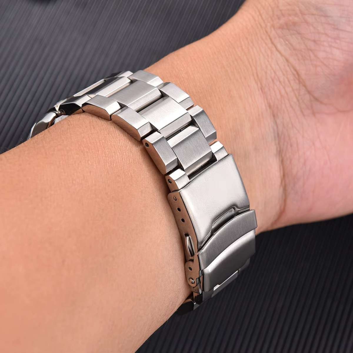 22mm Stainless Steel Watch Bracelet