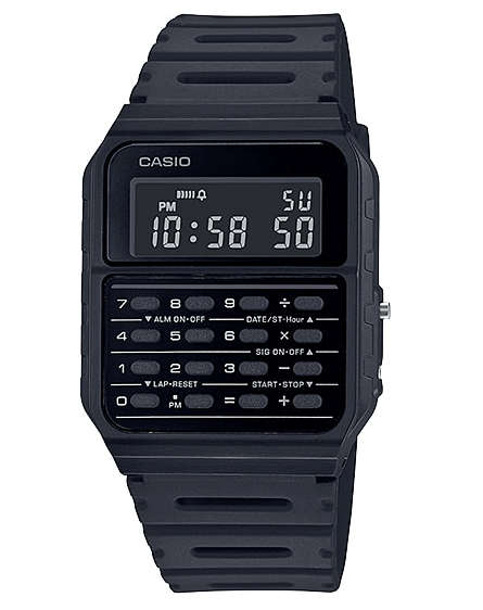 Casio Databank CA-53WF-1BDF Calculator Watch