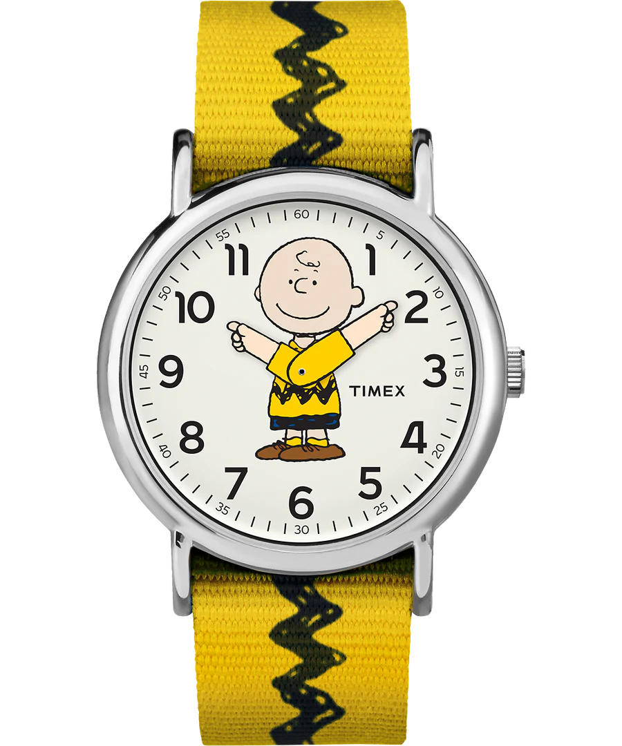 Timex x Peanuts Charlie Brown Weekender (TW2R41100) 38mm