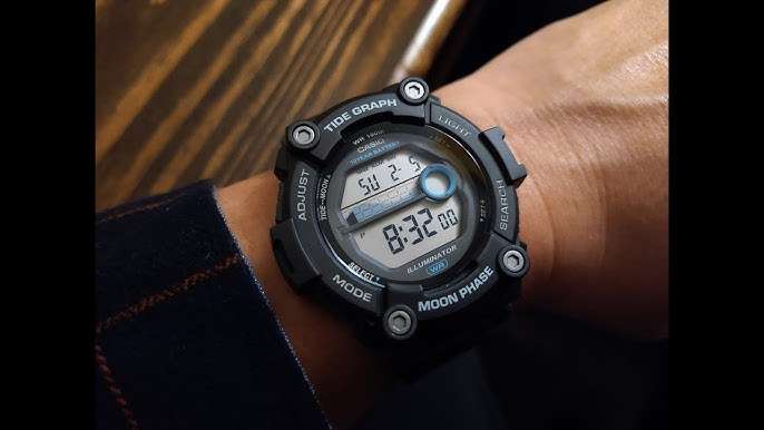Casio Tide Graph Moon Phase (WS-1300H-1AV)