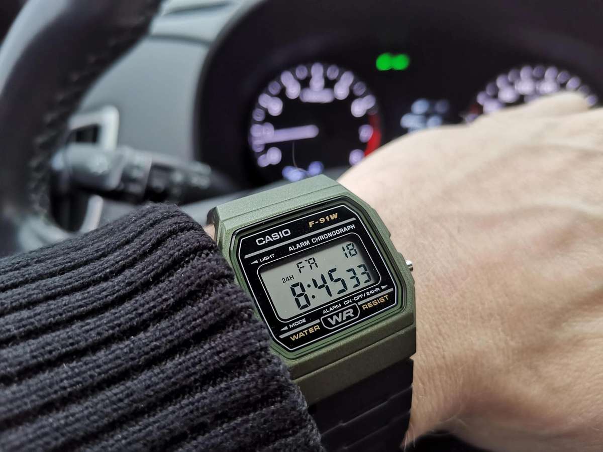 Casio Retro F-91WM-3A