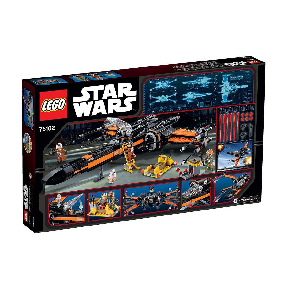 Poe's X-Wing Fighter Lego Set [NEW]