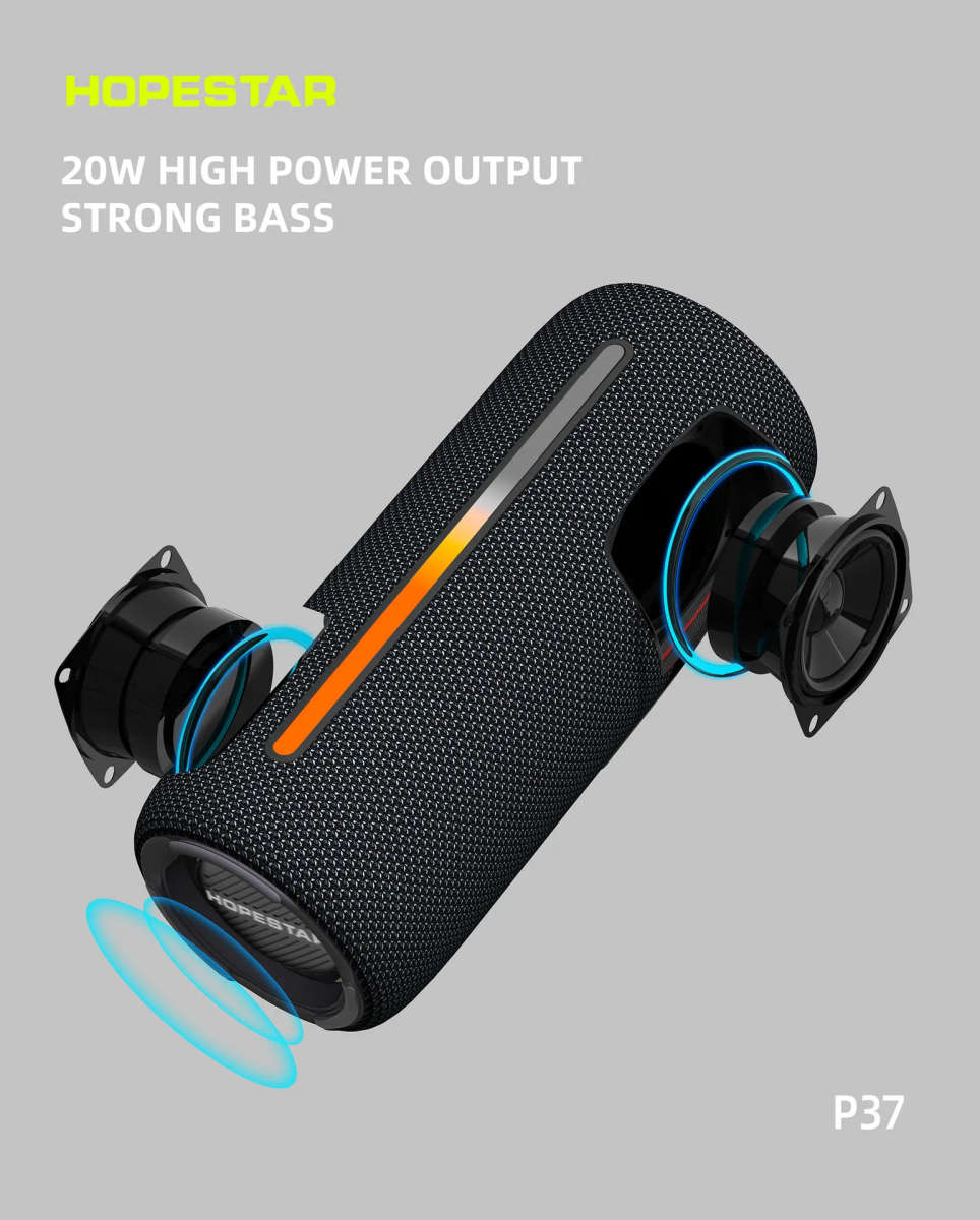 RBG waterproof Light outdoor wireless bluetooth speaker