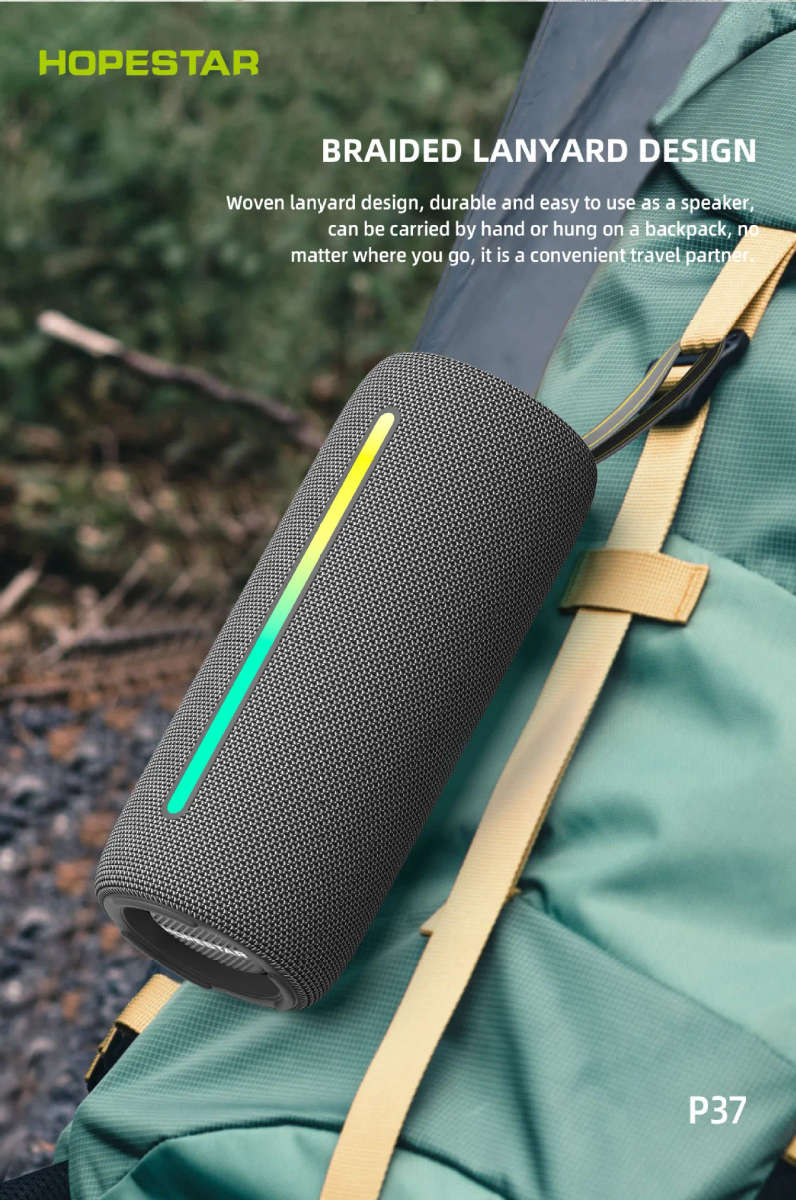 RBG waterproof Light outdoor wireless bluetooth speaker