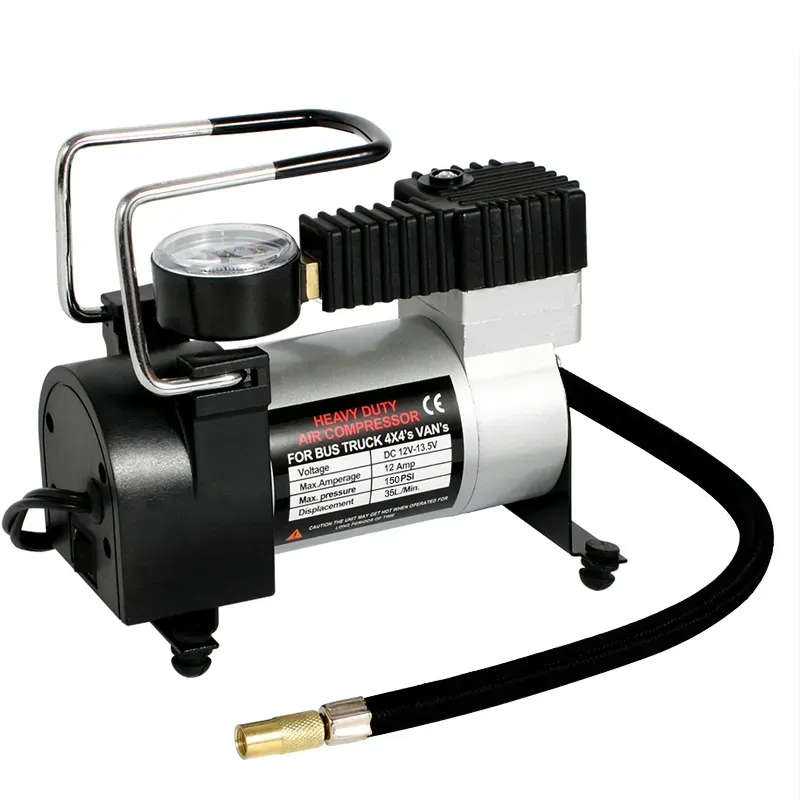 Automobile Car Bike Tire Inflator Pump Car Tool AC12V Portable Air Compressor