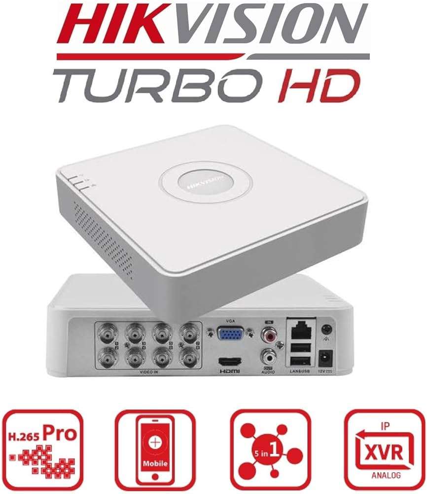 Hikvision 8 Channel Turbo HD DVR M1