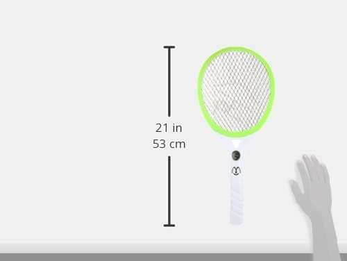 Rechargeable mosquito swatter, With light