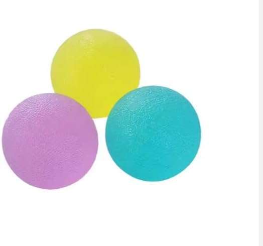Stress Balls Hand Exercise Therapy-Multi-colour-Pack of 3