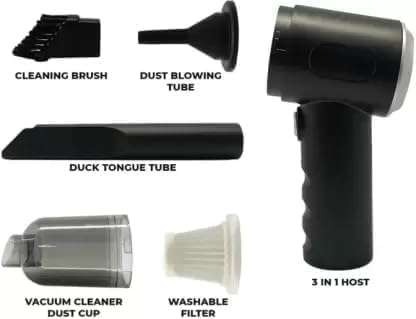 3 in 1 Portable Mini Vacuum Cleaner
