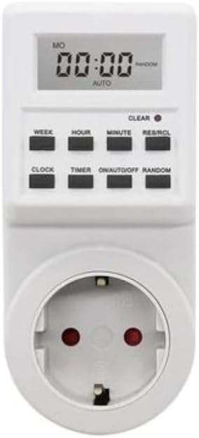 Digital Programmable Timer Socket with LCD Display