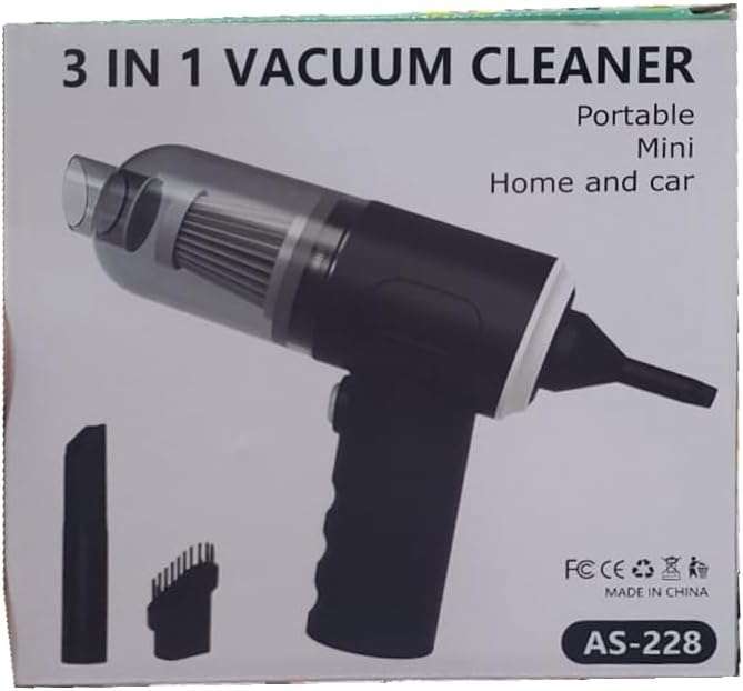 Portable Vacuum Cleaner 3 in 1 for Car Model
