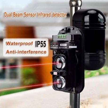 ABT Series-150 Active Outdoor Dual Receiver & Transmitter IR Beam - 150m