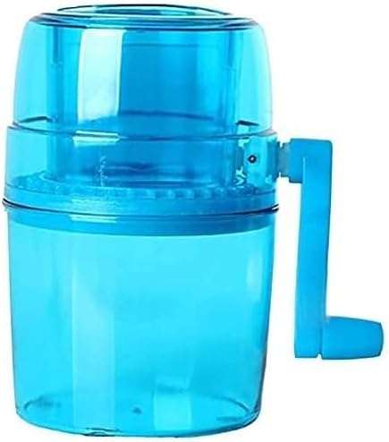 Portable Manual Ice Crusher Machine for Cocktails, Smoothies, and Shaved Ice