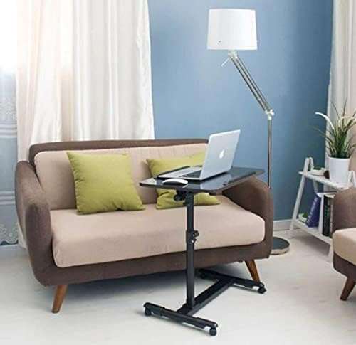 Rotating Folding and Adjustable Laptop Table - Adjustable Height 180 Degree Tilting Laptop Desk, 36