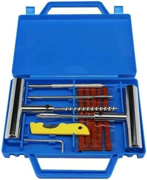 Universal Emergency Flat Tire Puncture Repair Patch Set