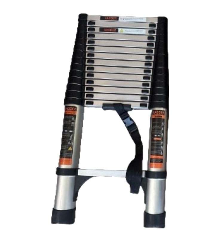 5.8M Aluminum Telescopic Extension Ladder
