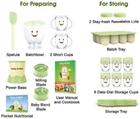 Baby Bullet - Nutrition & Food blender(20 Piece Set)