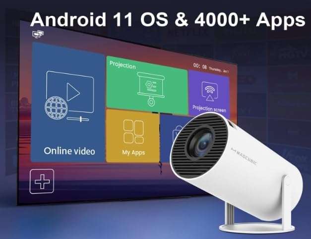 4K Smart LED Projector