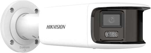 Hikvision DS-2CD2T87G2P-LSU/SL (4mm) (C) Bullet Surveillance Camera with 8 Megapixels, Lighting up t