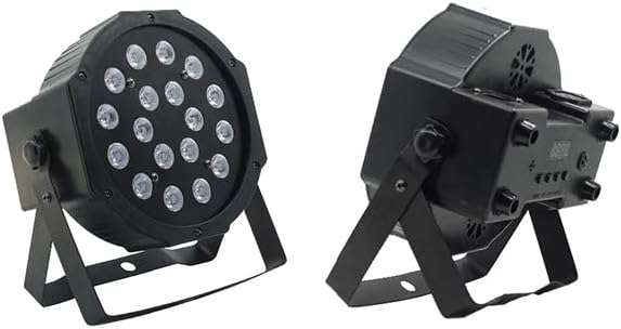 Mini Flat Par Light with 3-7 Channels - 18 LED