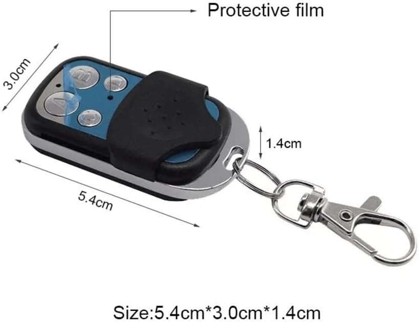 AOWEIXUN ORVESION UNIVERSAL FIXED CODE REMOTE CONTROL - SET OF 4