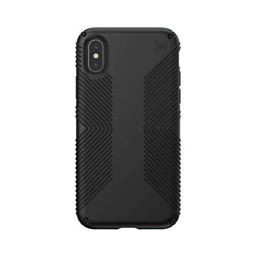 Speck Products Presidio Grip iPhone X Case, Black Black...