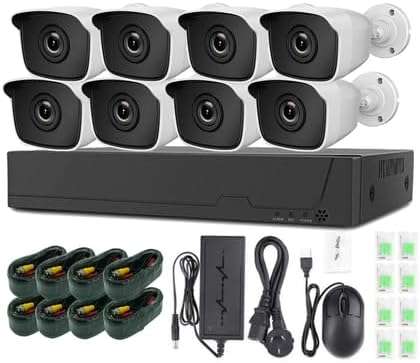 LD 8 Channel CCTV Camera System - Full Kit Perfect Security
