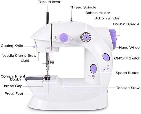 Electronic Mini Sewing Machine 4 in 1