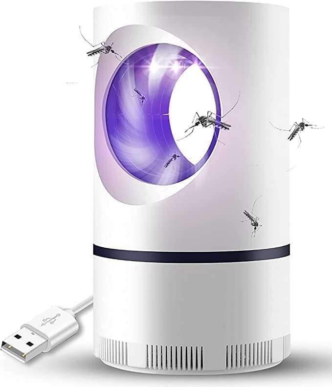 Electric Mosquito Cataper. Eco Friendly Killer for Mosquitoes, Insects, Bugs, Flies with UV LED Ligh