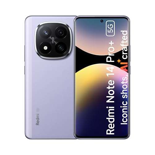 Xiaomi Redmi Note 14 PRO+ 5G Smartphone - Lavender Purple   (512GB)