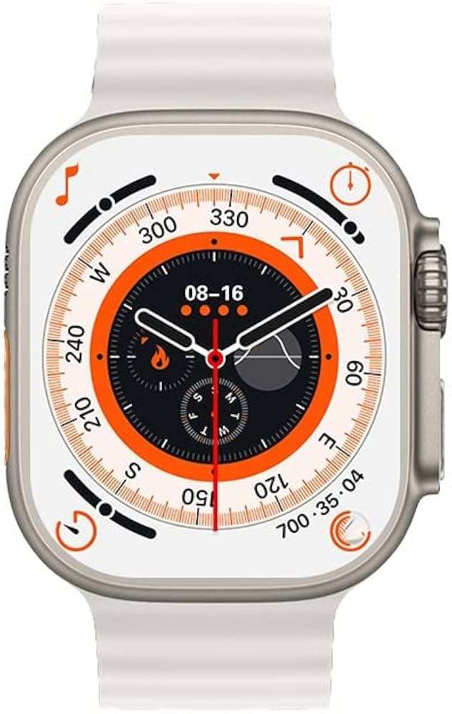 T900 Ultra Smart Watch - White