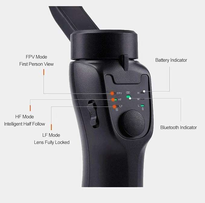 3 axis mobile phone gimbal stabilizer