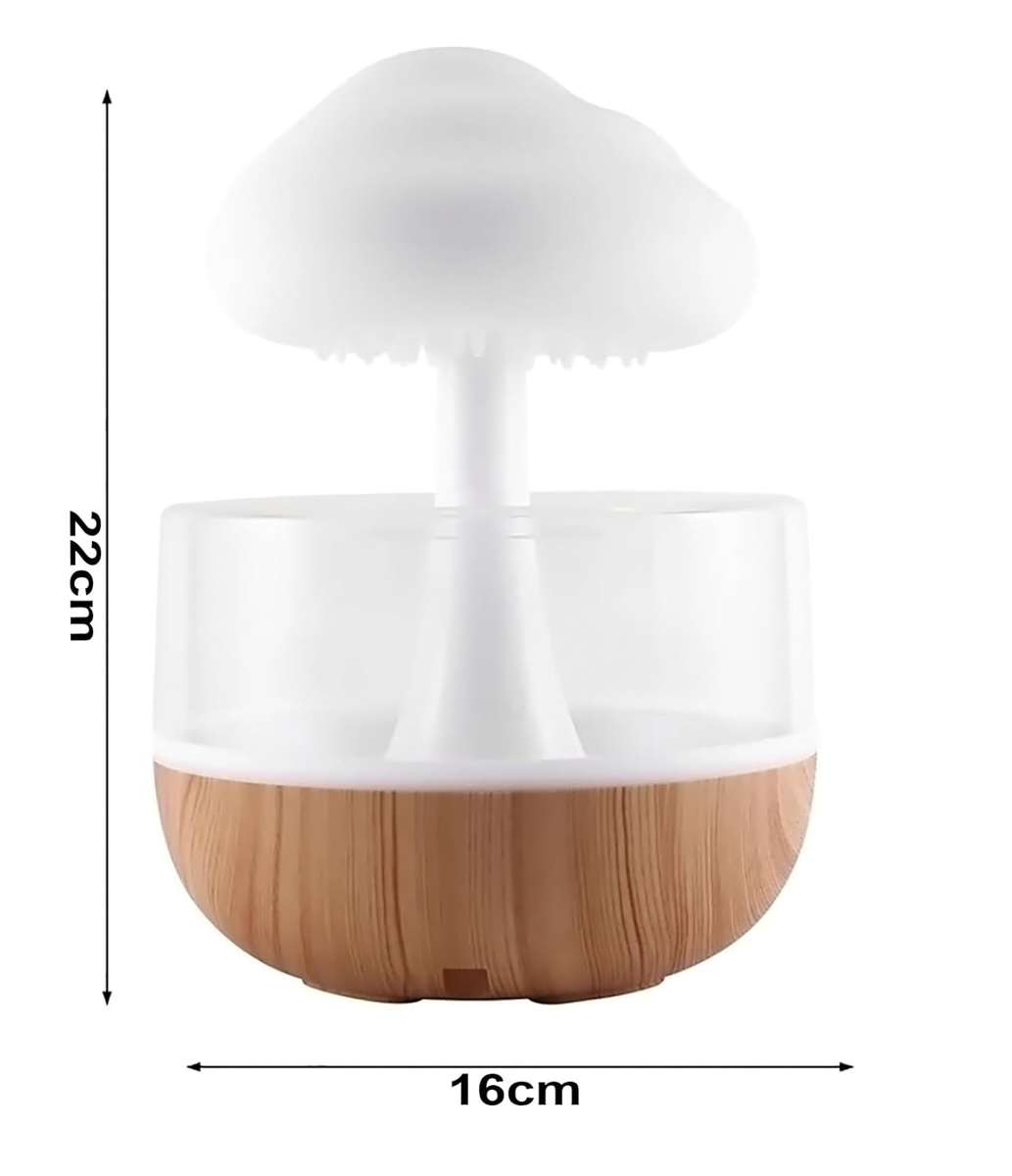 Rain Cloud Humidifier Water Drip,Cloud Diffuser with 7 Different Colors Changing Lights for Sleeping