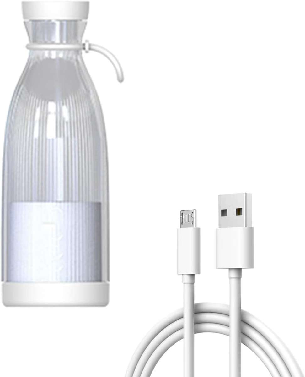 500ML Portable Mini Juicer Cup USB Rechargeable Blender Smoothie Mixer