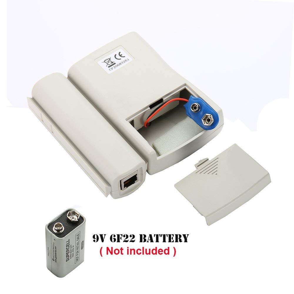 Network Cable Tester Dual Use Battery Operated RJ45 and RJ11