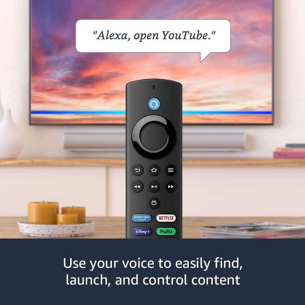 Fire TV Stick Lite with Alexa Voice Remote Lite (no TV controls), HD streaming device