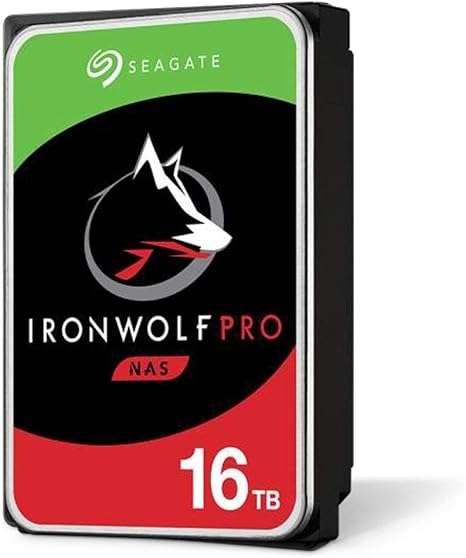 16TB Hard Drive Seagate IronWolf Pro ST16000NE000  - 3.5` Internal