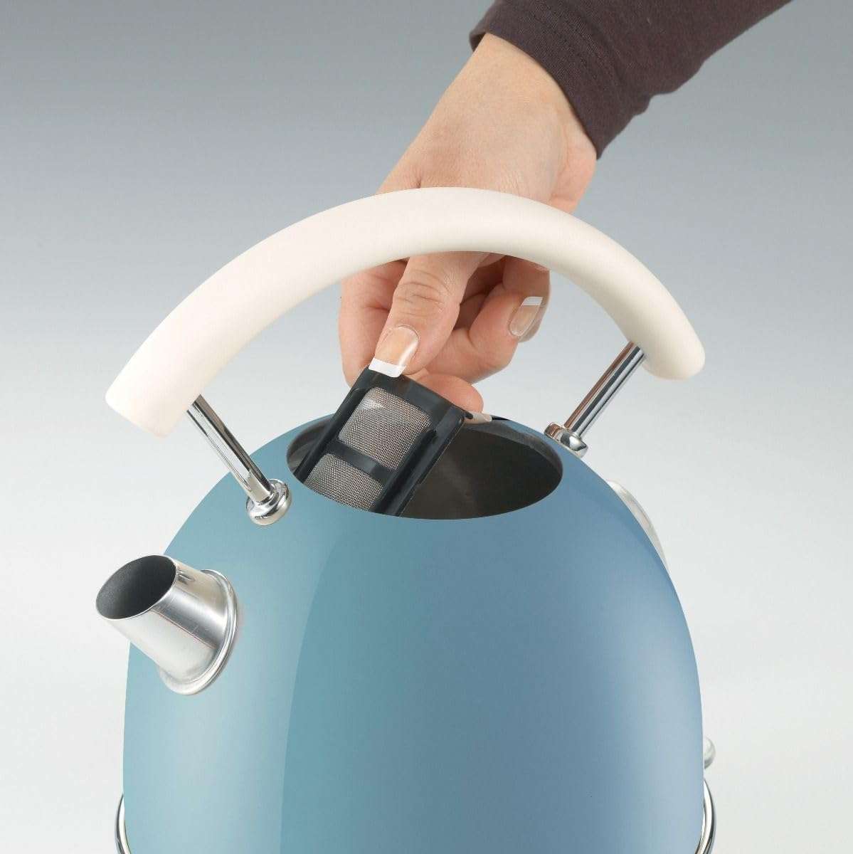 Kenwood Vintage Kettle - 1.7L - Blue