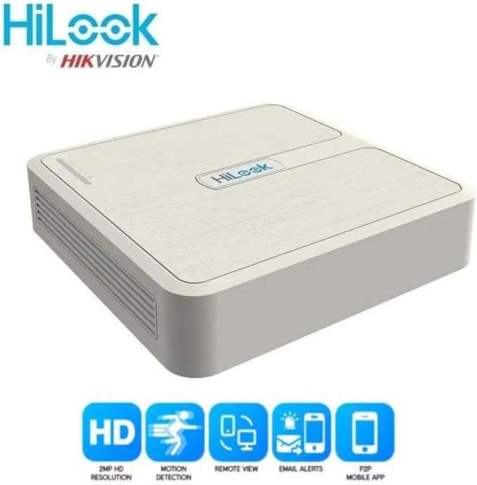 HiLook 4 channel HD DVR 1080P Lite Hydrid DVR