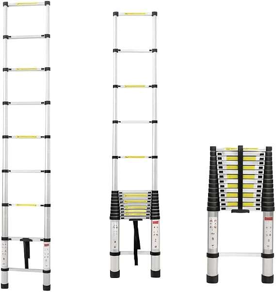 2.6M Telescopic Aluminum Ladder